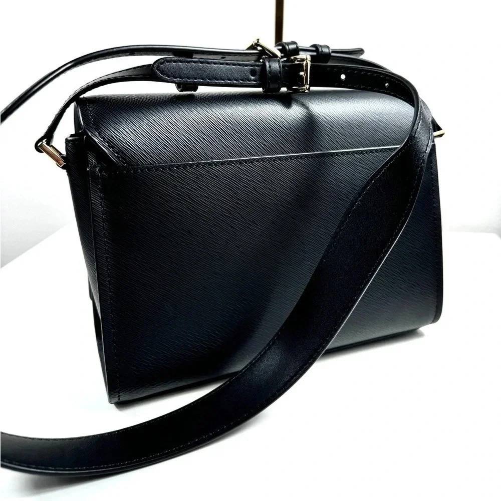 NWT Michael Kors leather MK Crossbody Bag - Picture 8 of 11